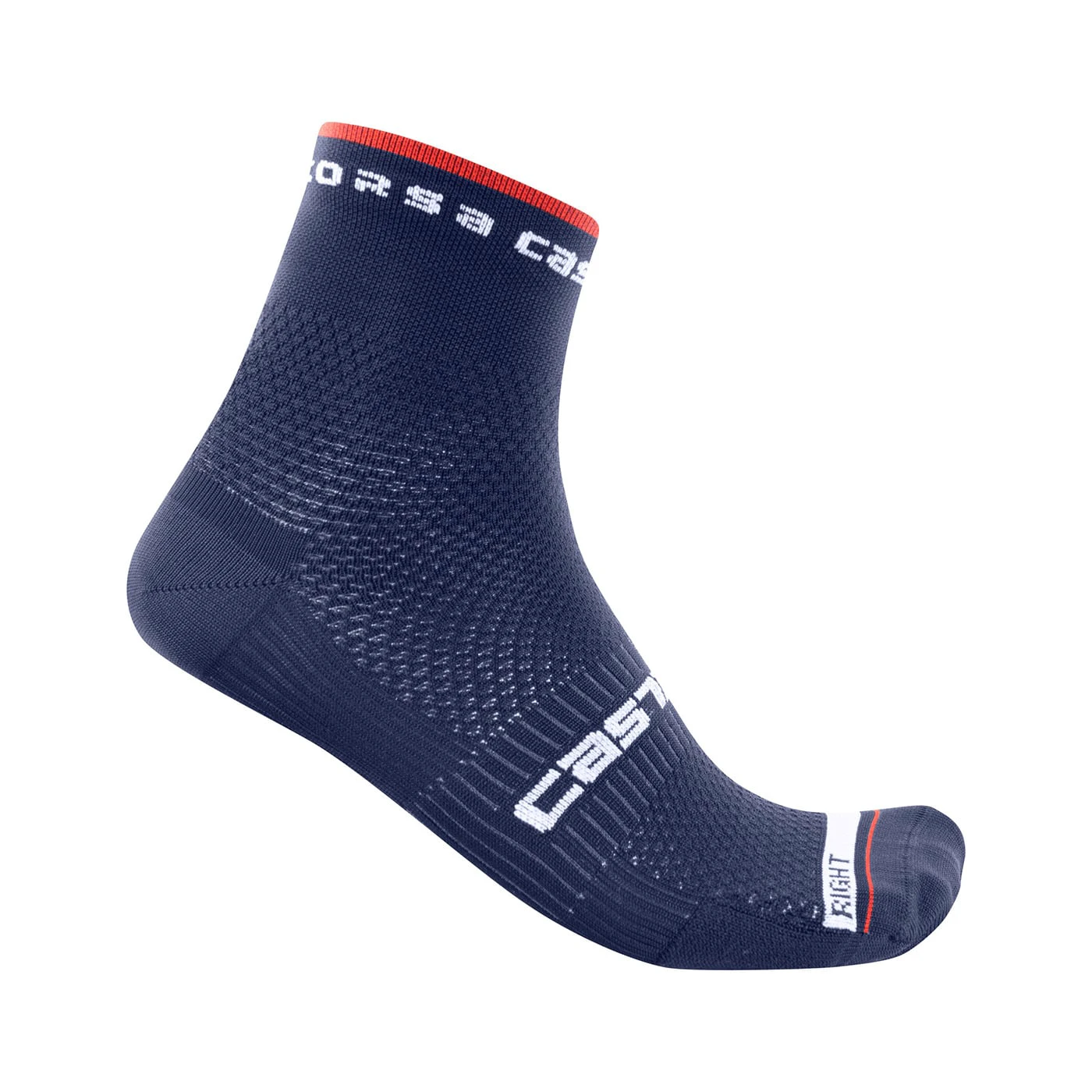Sosete Castelli Rosso Corsa PRO 9, Bleumarin, L XL, 40-43 40-43, Bleumarin - 107364