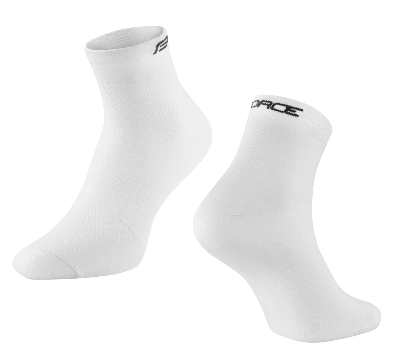 1. Sosete Force Mid, alb, L-XL (42-46) Alb, 42-46