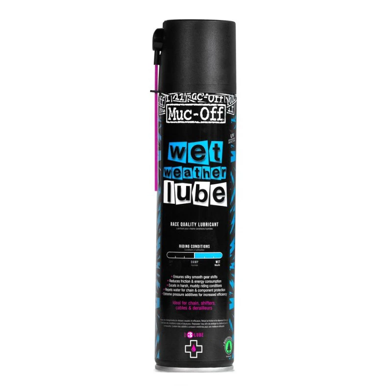 1. Spray Muc-Off Wet Weather Lube 400ml