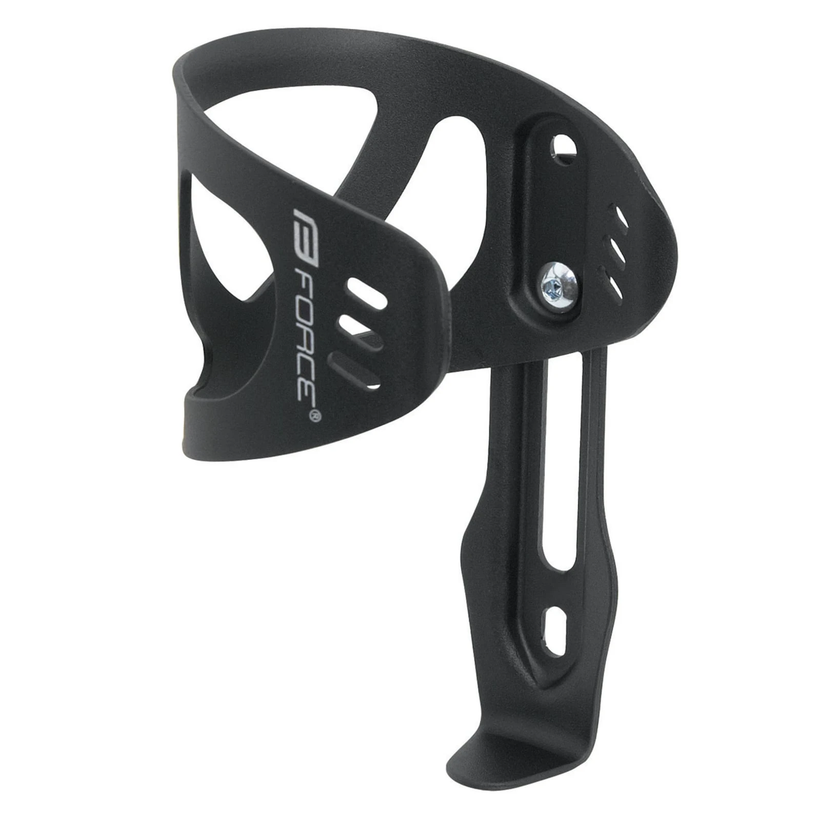 1. Suport bidon Force Uni AL, aluminiu, negru Negru