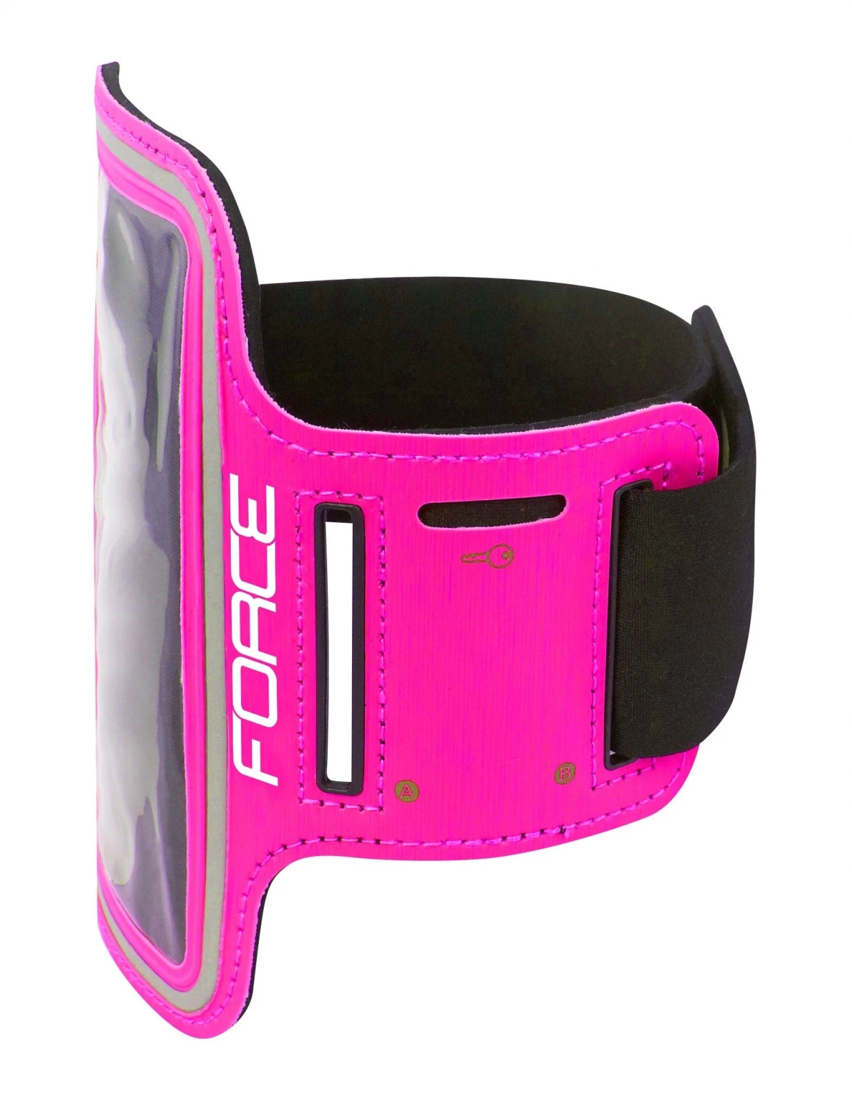 3. Husa telefon pentru alergare, prindere pe brat Force Run Roz Roz