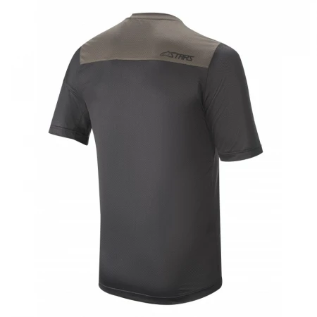 2. Tricou cu maneca scurta Alpinestars Drop 4.0 Black Dark Shadow S S, Negru/Antracit