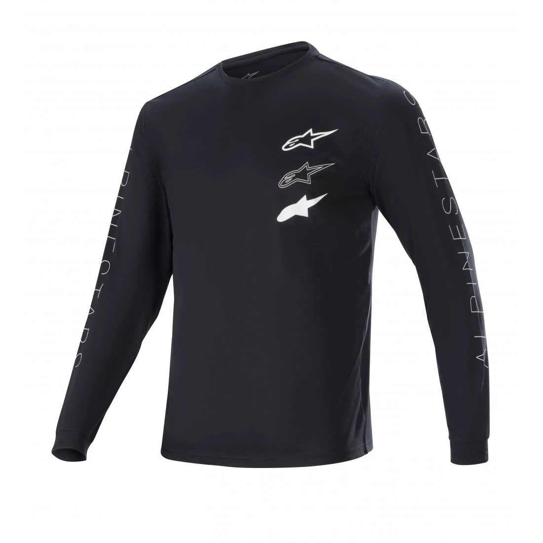 1. Tricou Alpinestars Lead Tech LS Black L L
