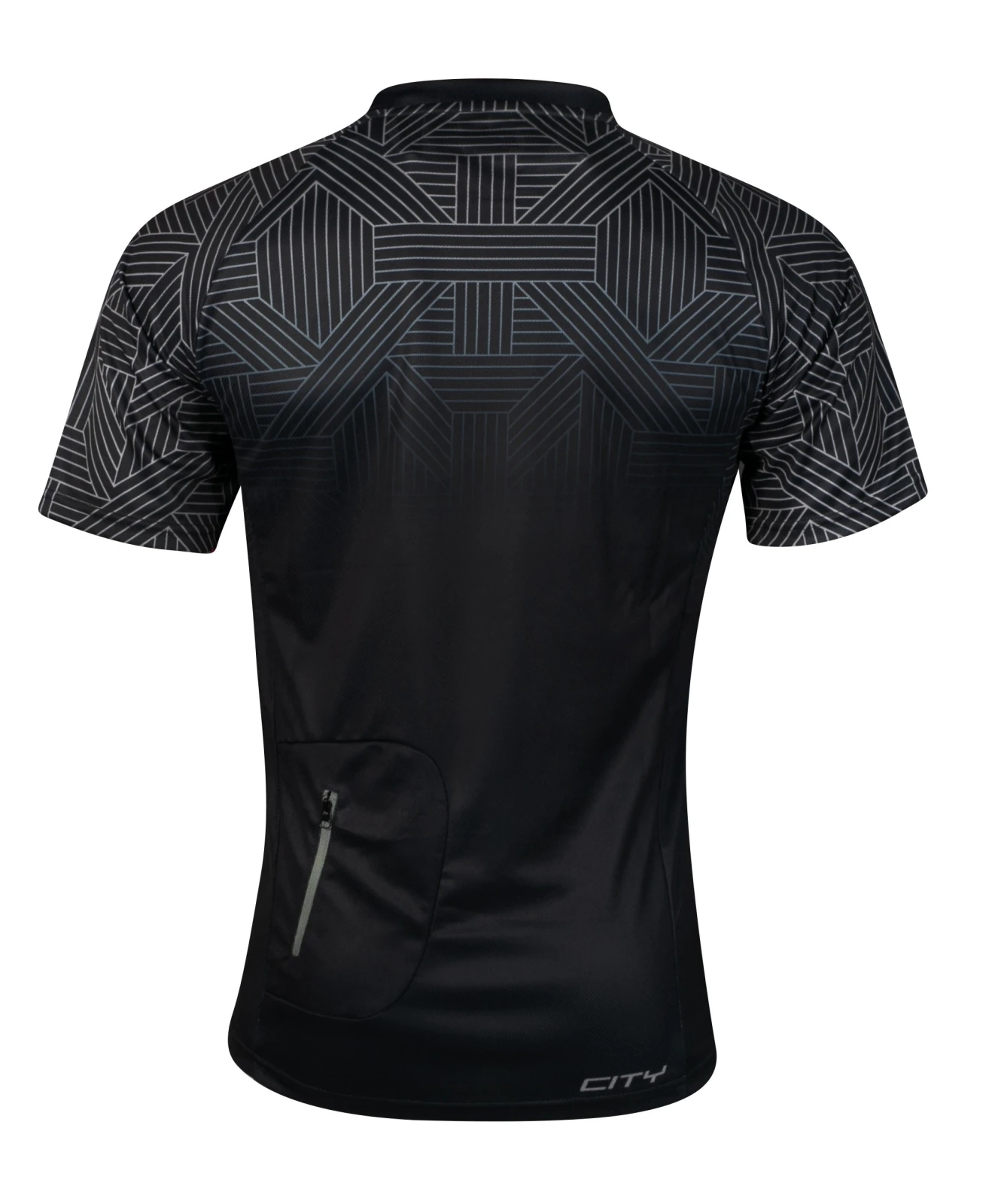 2. Tricou ciclism Force City, negru gri, XXXL XXXL, Negru