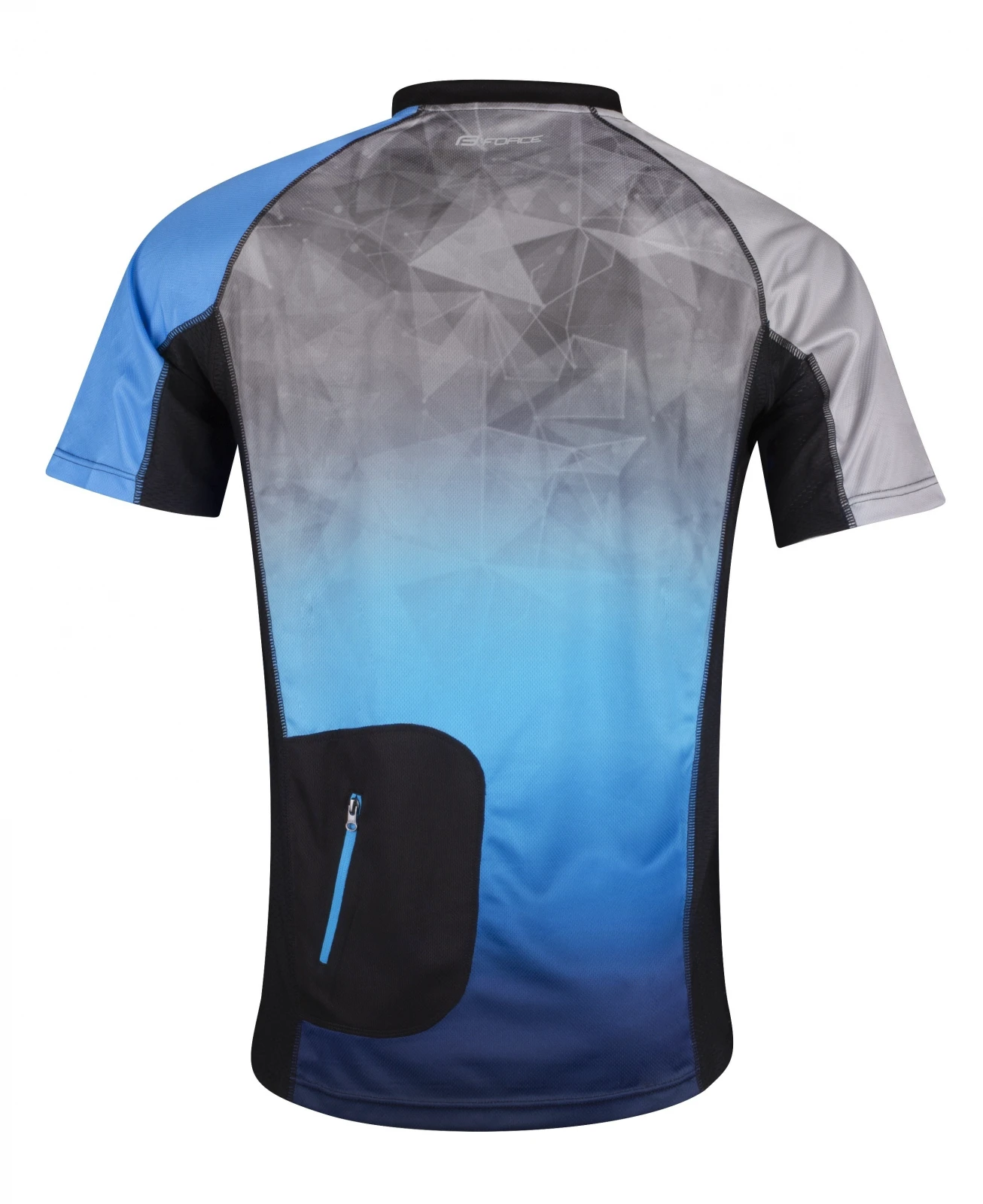 2. Tricou ciclism Force MTB Core, gri albastru, XL XL, Gri/Albastru