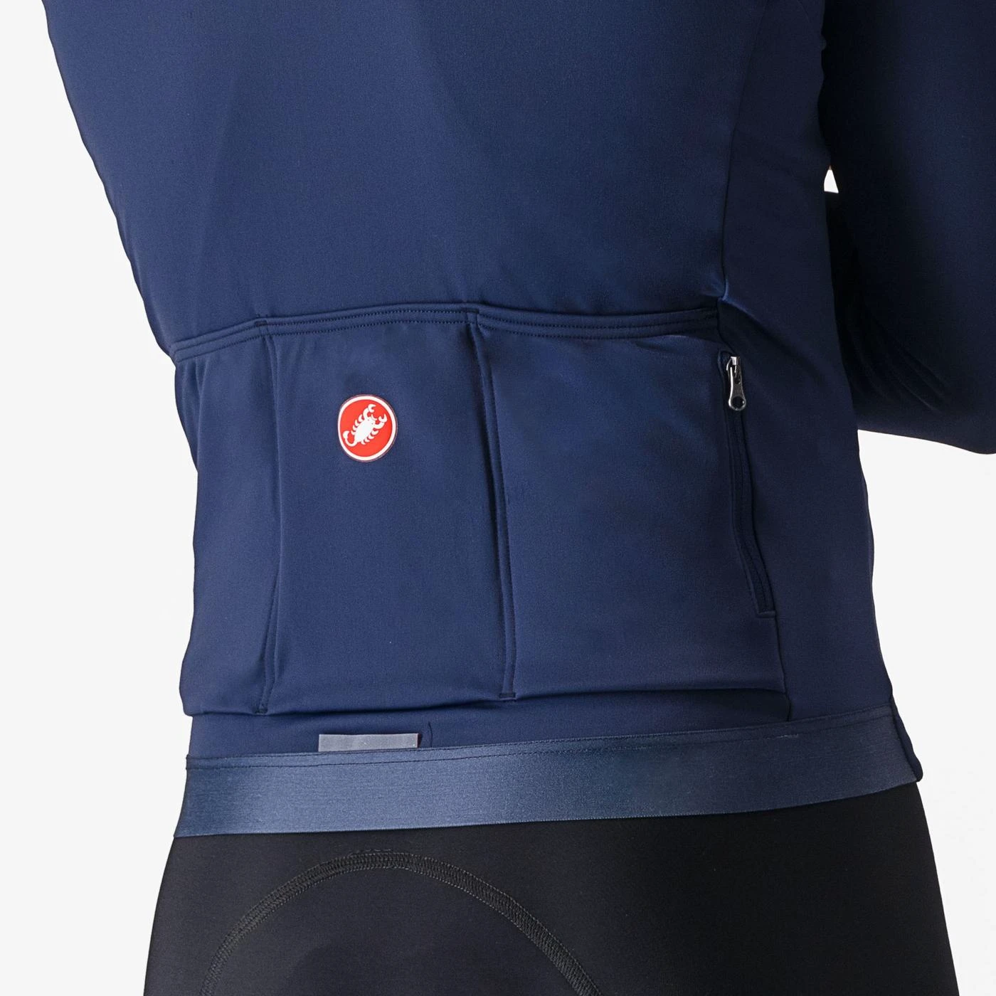 4. Tricou cu maneca lunga Castelli Espresso Thermal, pt barbati, albastru Belgian, XL Albastru Belgian, XL