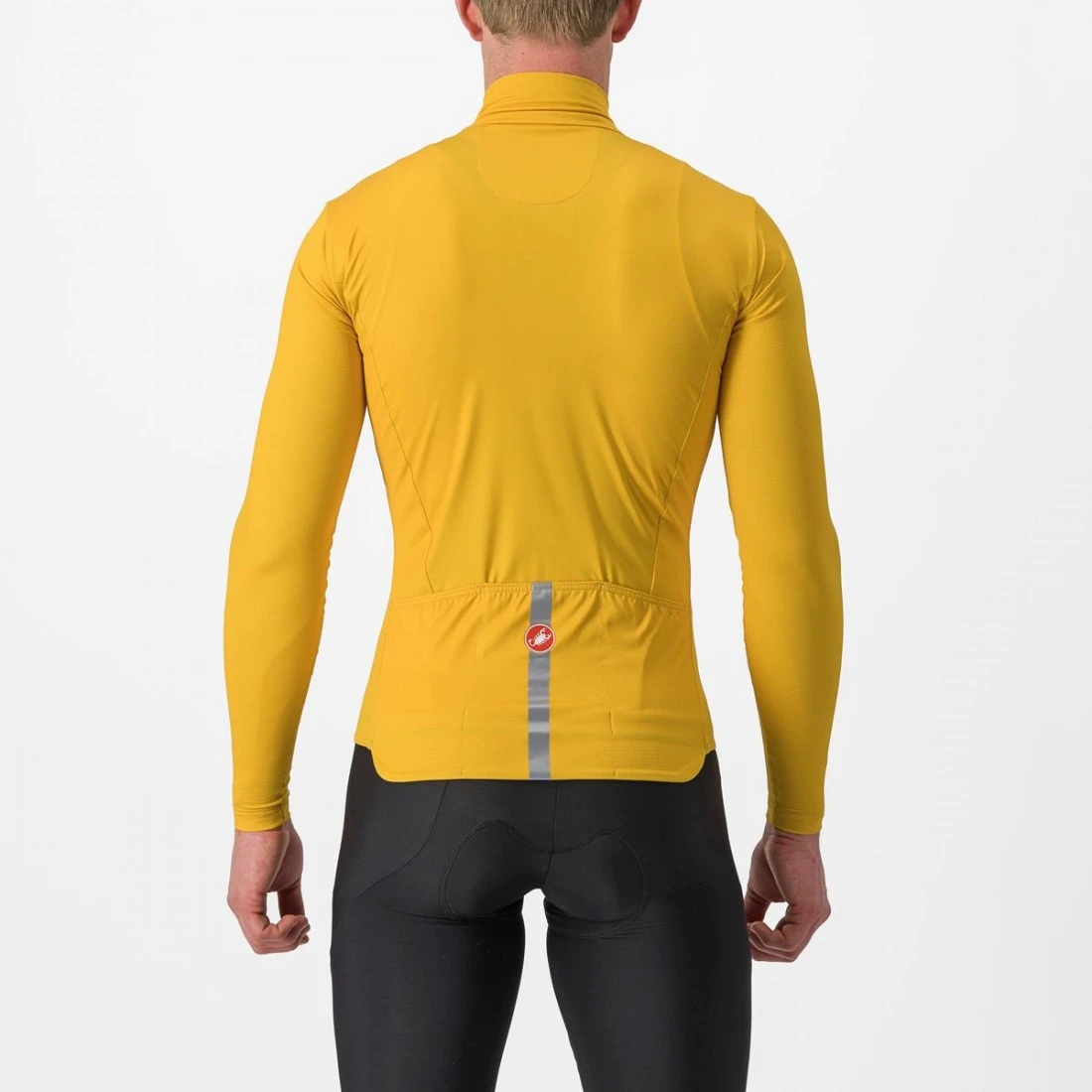 2. Tricou cu maneca lunga Castelli PRO Thermal Mid LS Galben L L, Galben