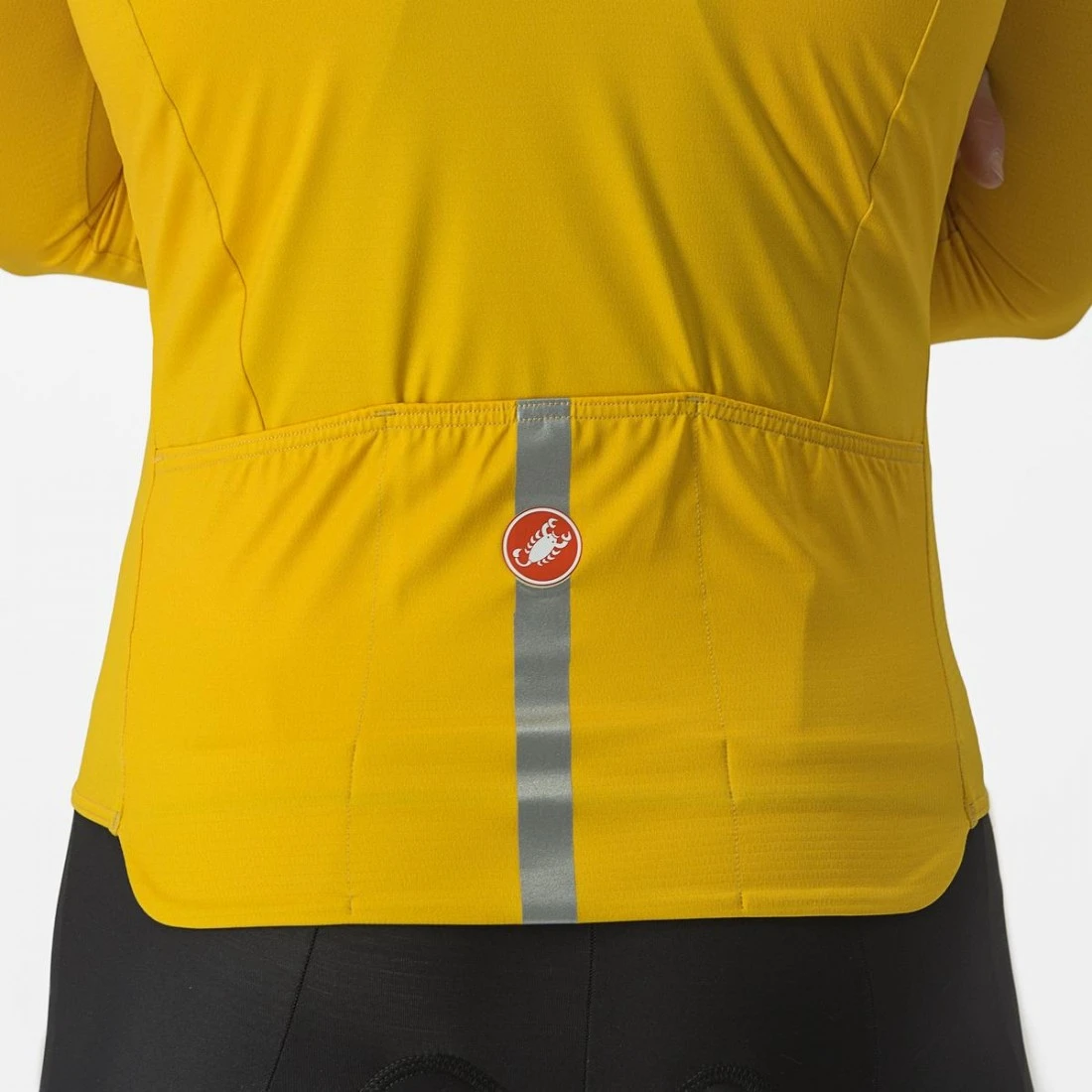 4. Tricou cu maneca lunga Castelli PRO Thermal Mid LS Galben L L, Galben