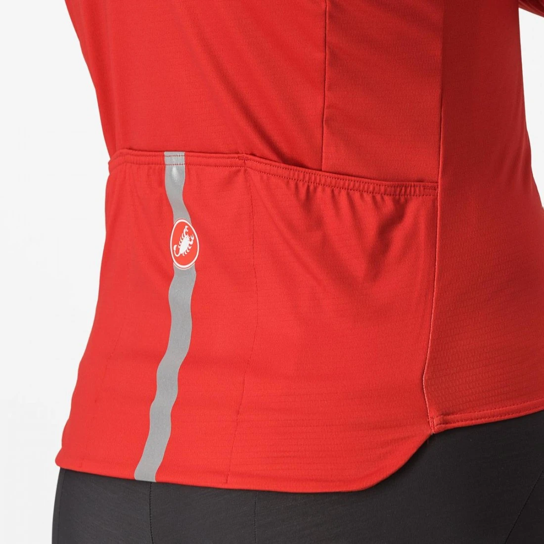 3. Tricou cu maneca lunga Castelli PRO Thermal Mid LS Rosu L L, Rosu