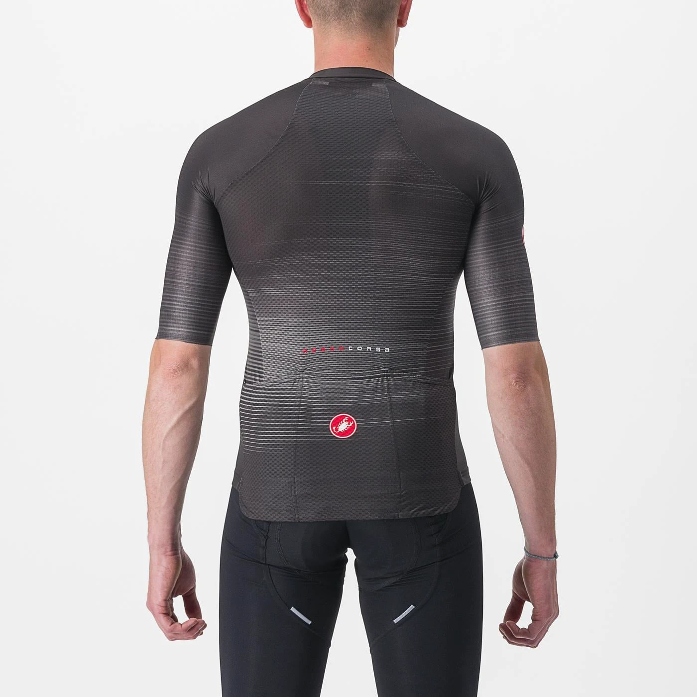 2. Tricou cu maneca scurta Castelli Aero Race 6.0, Negru, L L, Negru