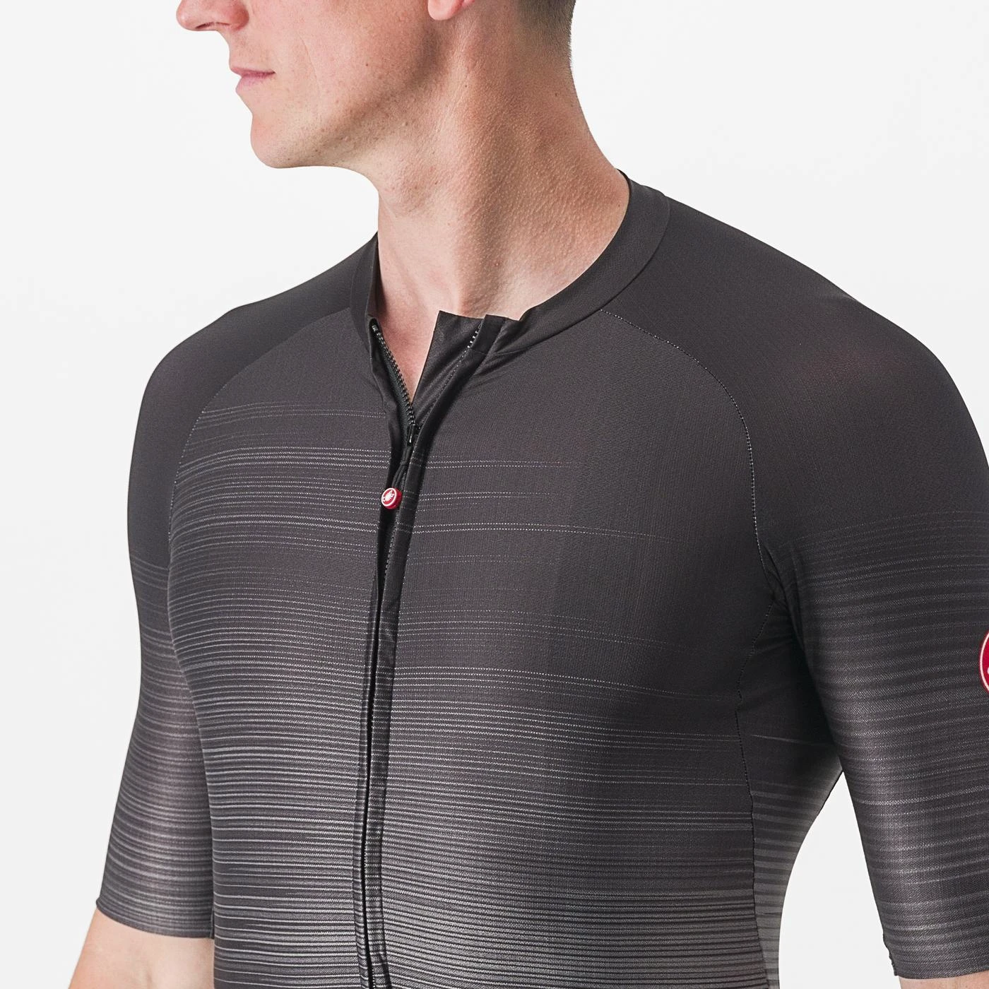 6. Tricou cu maneca scurta Castelli Aero Race 6.0, Negru, L L, Negru