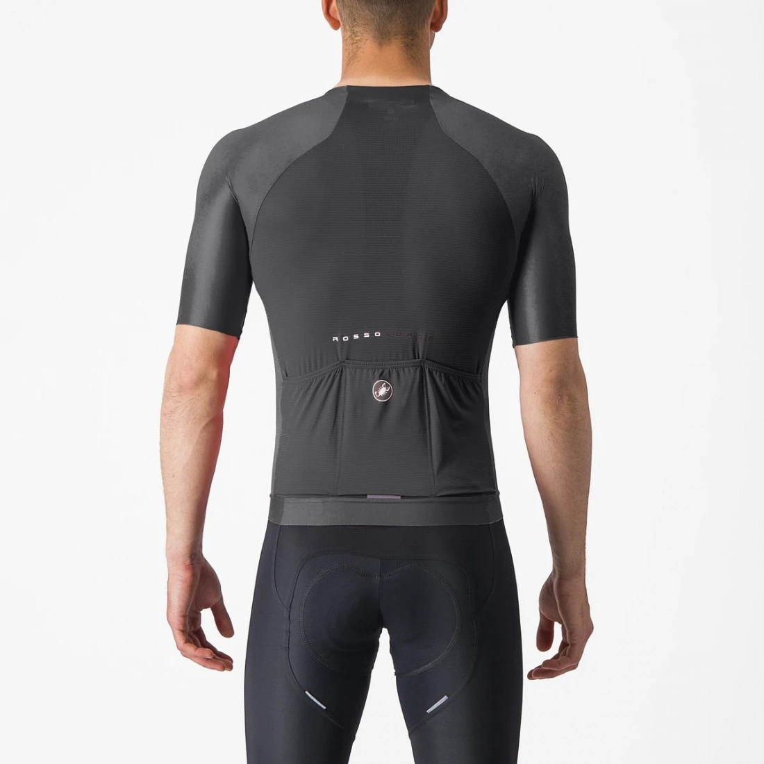 2. Tricou cu maneca scurta Castelli Aero Race 7.0, Negru, L L, Negru