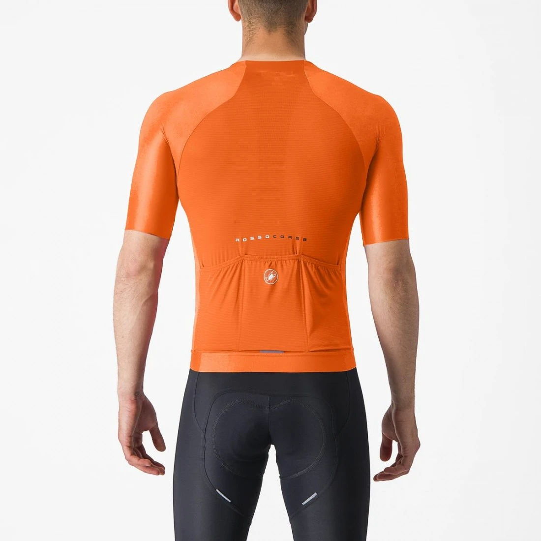 2. Tricou cu maneca scurta Castelli Aero Race 7.0, Portocaliu, XS XS, Portocaliu