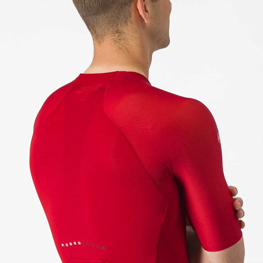 6. Tricou cu maneca scurta Castelli Aero Race 7.0, Rosu, M M, Rosu