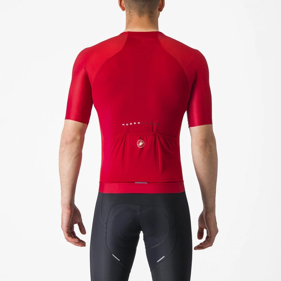 2. Tricou cu maneca scurta Castelli Aero Race 7.0, Rosu, M M, Rosu