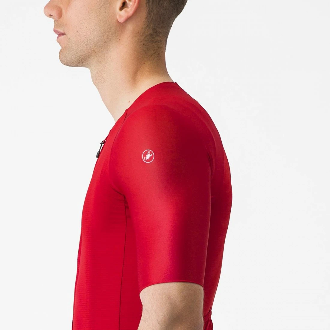 7. Tricou cu maneca scurta Castelli Aero Race 7.0, Rosu, M M, Rosu