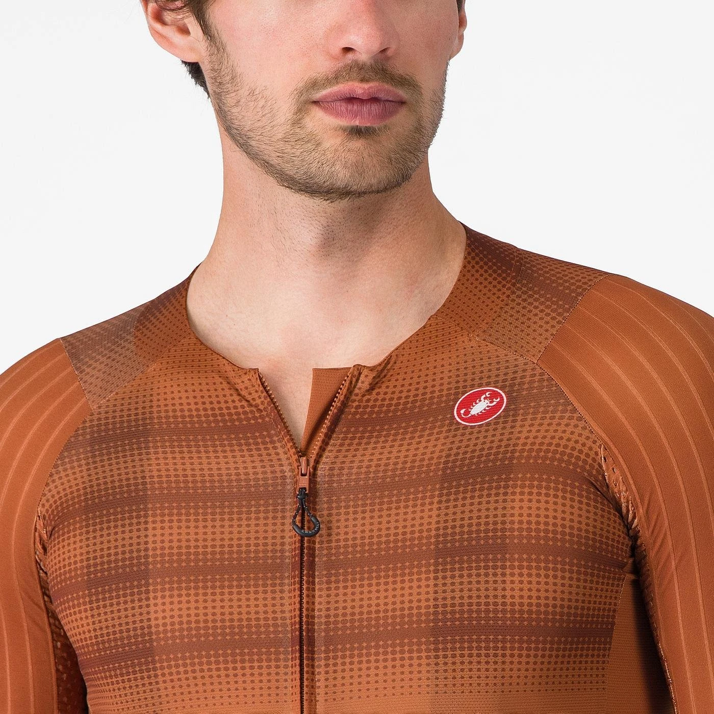 17. Tricou cu maneca scurta Castelli Aero Race 8S, pentru barbati, alb, S Alb, S