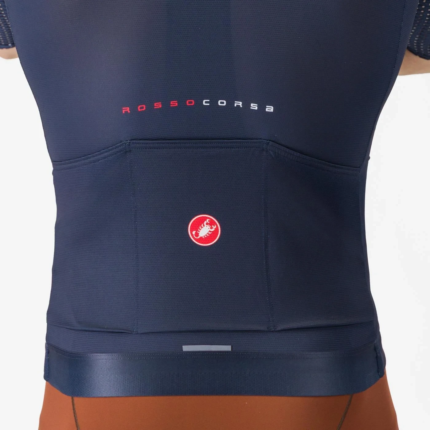 22. Tricou cu maneca scurta Castelli Aero Race 8S, pentru barbati, alb, S Alb, S