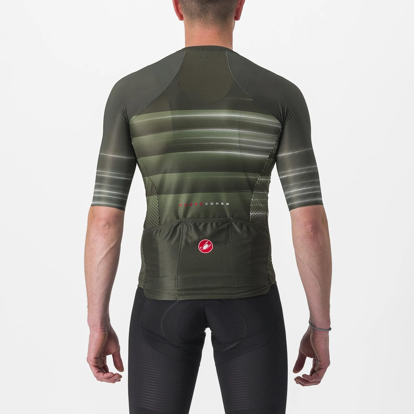 2. Tricou cu maneca scurta Castelli Climber s 3.0 SL2, Kaki, L L, Kaki