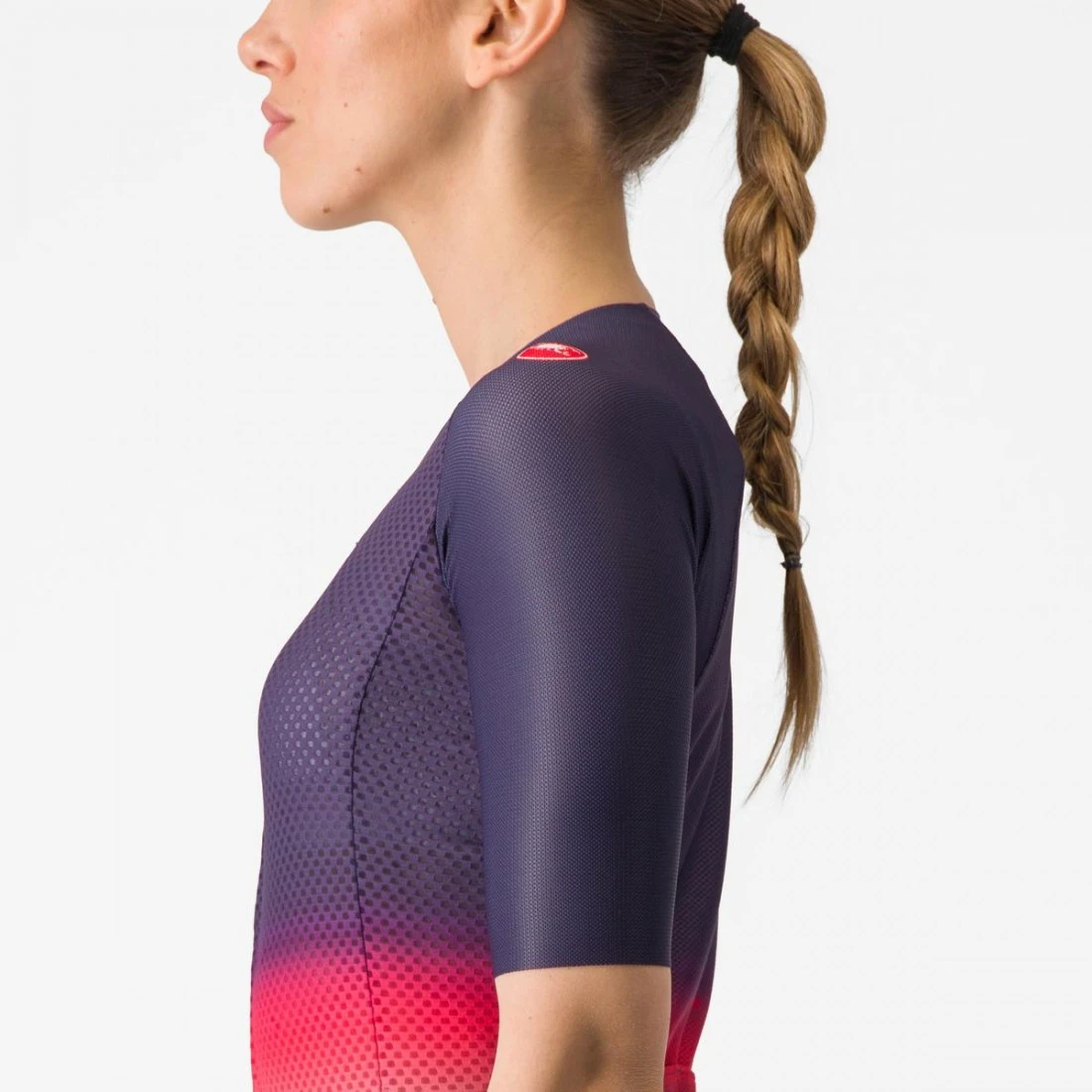 5. Tricou cu maneca scurta Castelli Climber s 4.0 W, de dama, Bleumarin Magenta Portocaliu, M M, Bleumarin/Magenta/Portocaliu