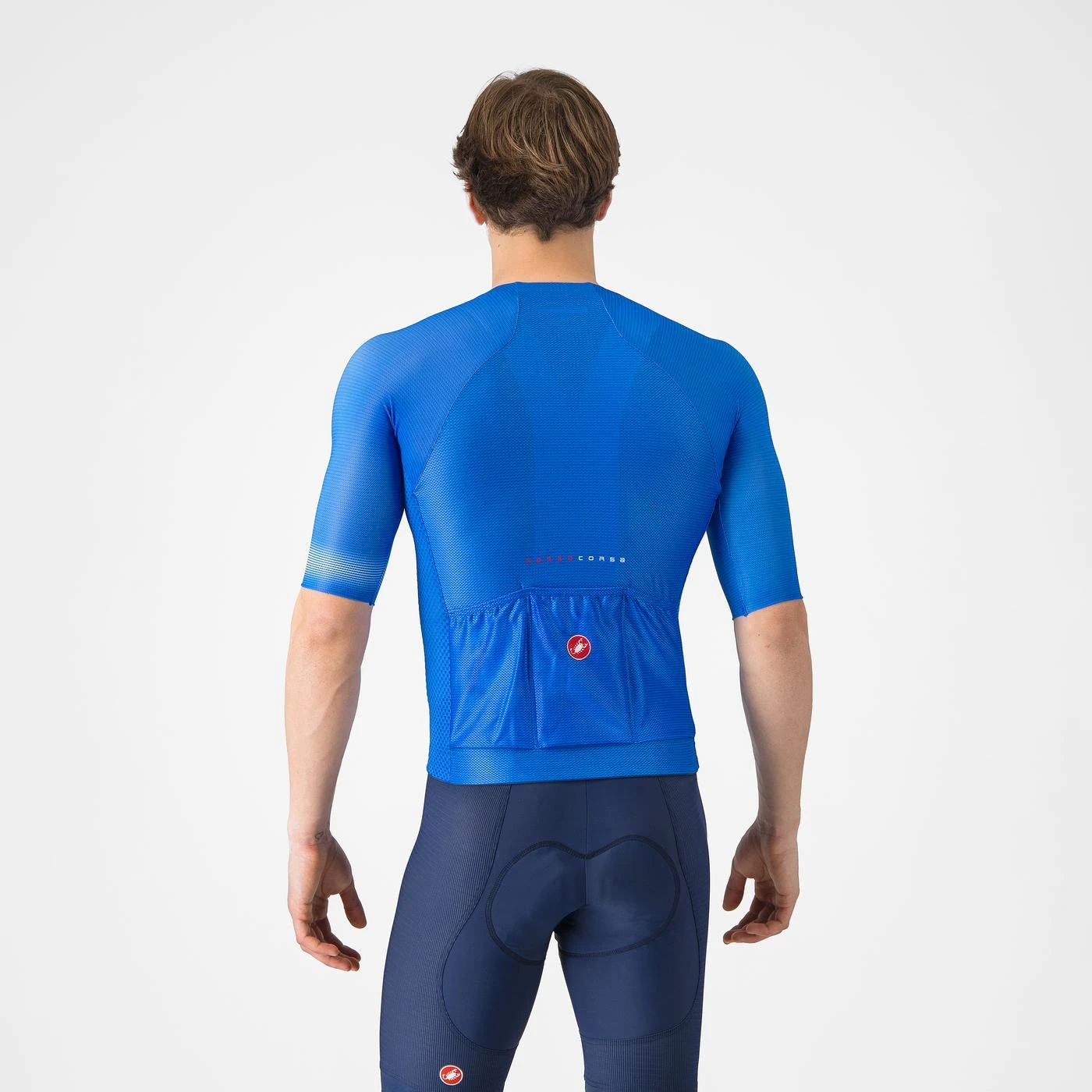 2. Tricou cu maneca scurta Castelli Climbers A C, pentru barbati, albastru Italia albastru belgian, M Albastru Italia/Albastru Belgian, M