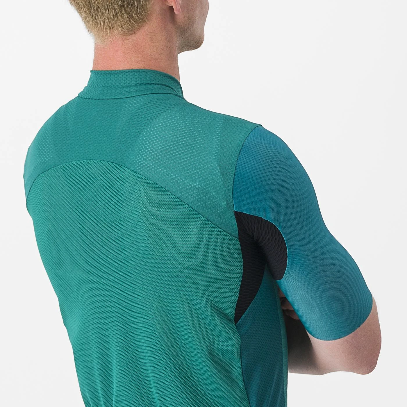 4. Tricou cu maneca scurta Castelli Endurance Elite, Turcoaz, L L, Turcoaz