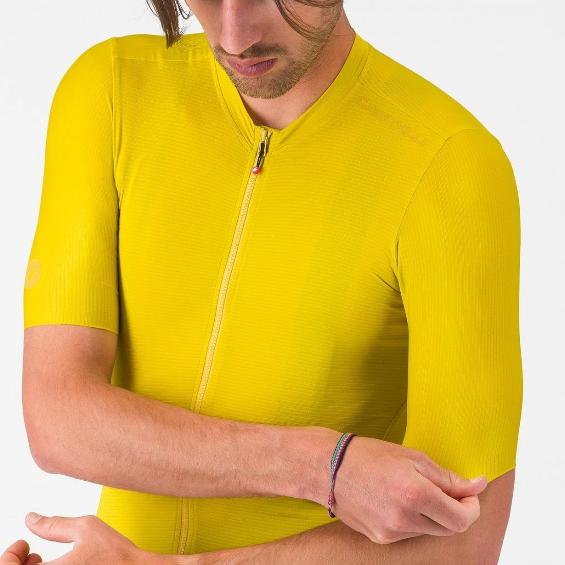 3. Tricou cu maneca scurta Castelli Espresso 2, pentru barbati, mango mojito L L, Mango Mojito