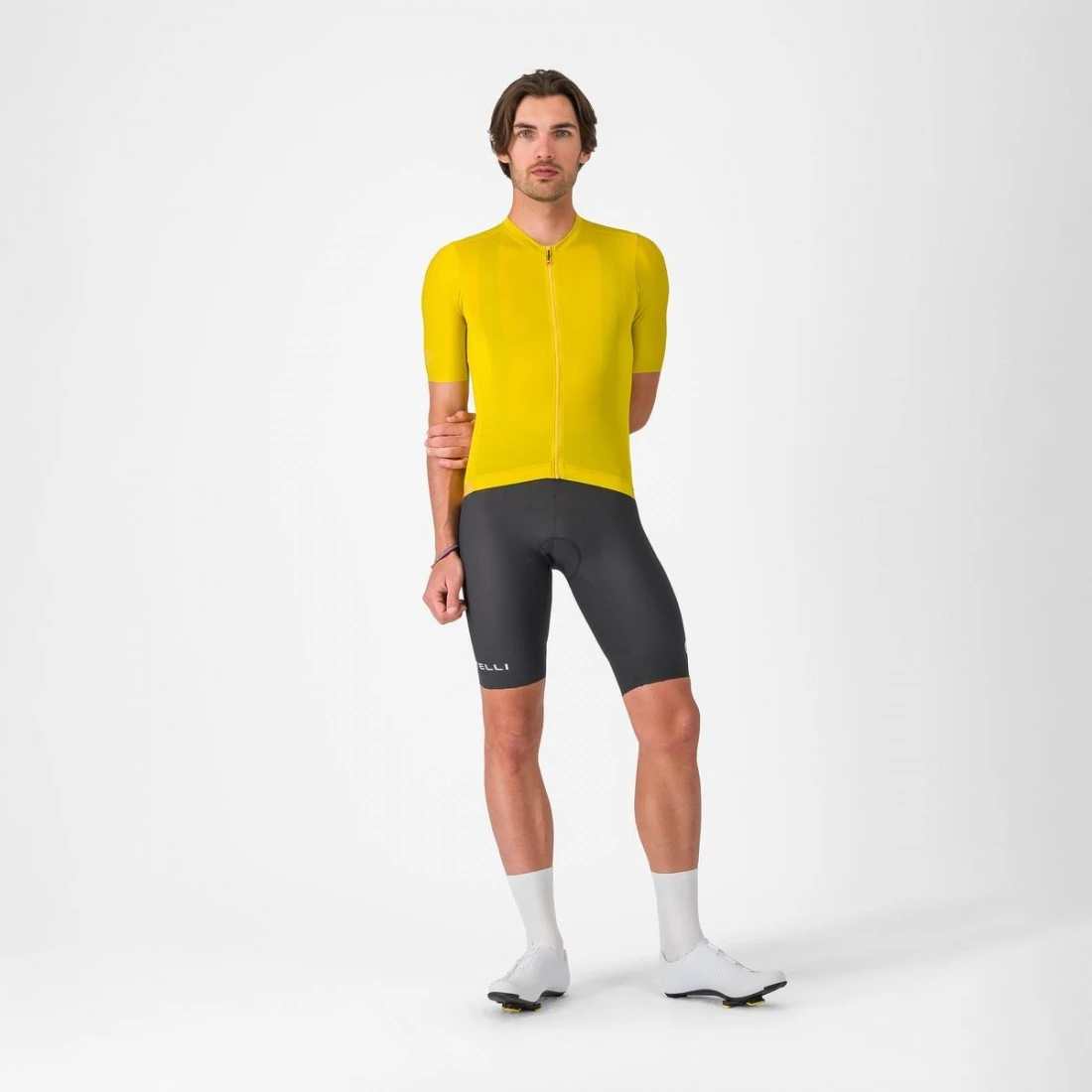 6. Tricou cu maneca scurta Castelli Espresso 2, pentru barbati, mango mojito L L, Mango Mojito