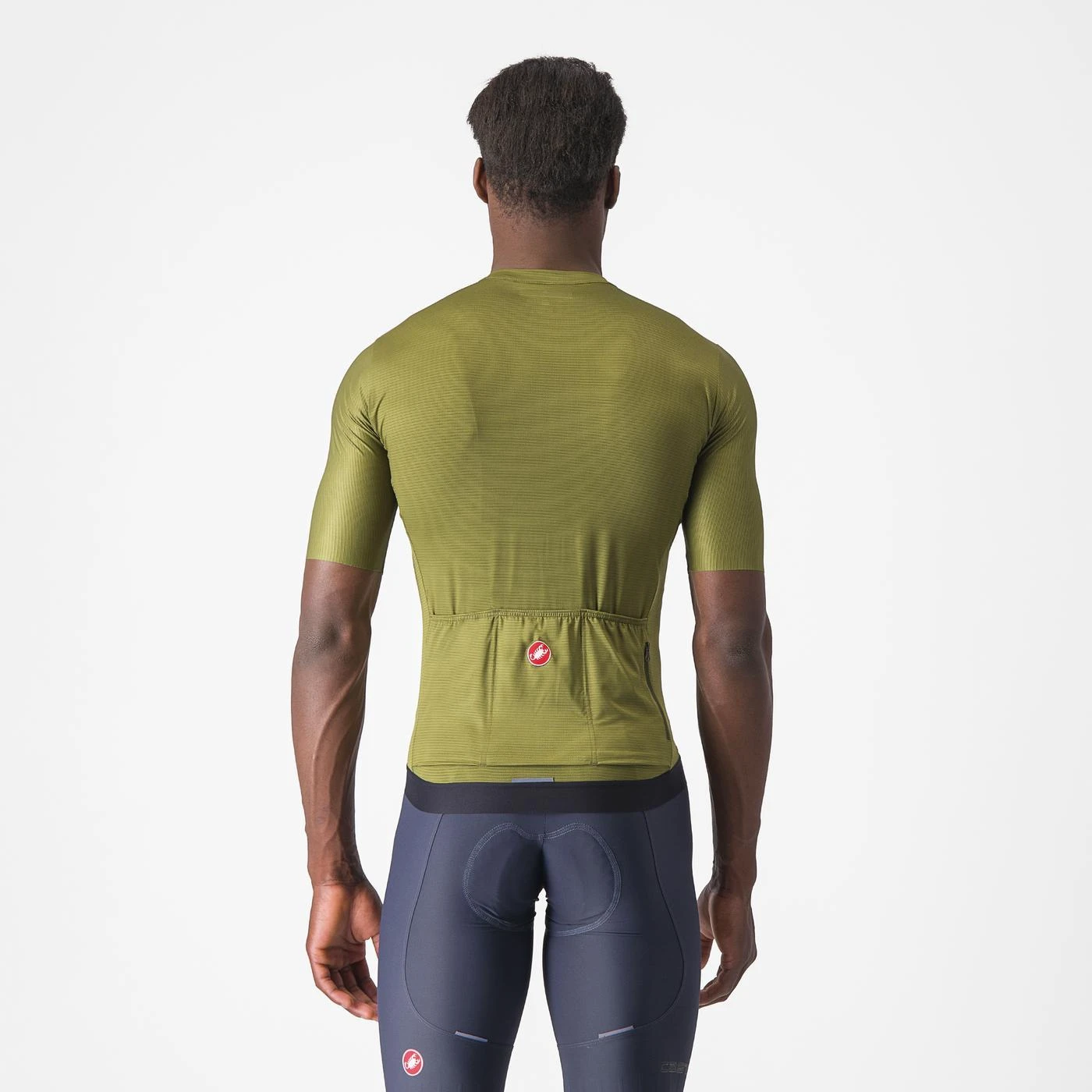 2. Tricou cu maneca scurta Castelli Espresso, pentru barbati, verde salvie lime electric, XXL Verde Salvie/Lime Electric, XXL