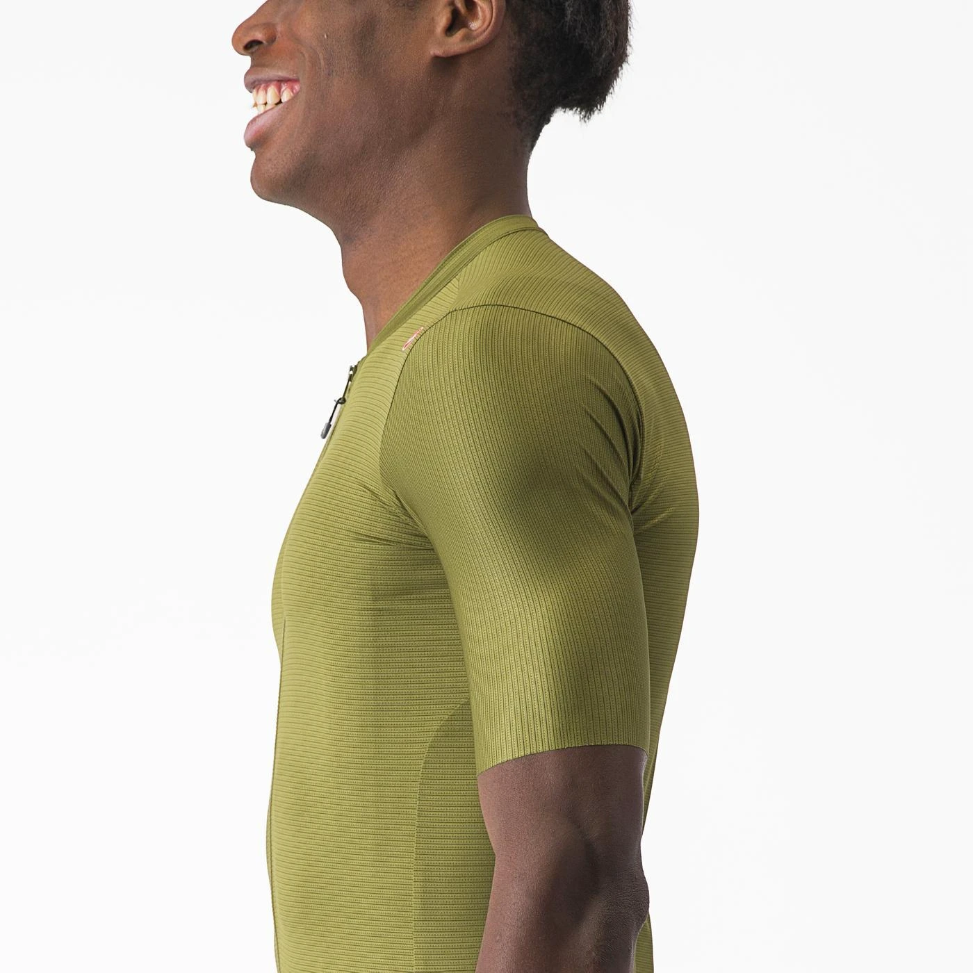 6. Tricou cu maneca scurta Castelli Espresso, pentru barbati, verde salvie lime electric, XXL Verde Salvie/Lime Electric, XXL