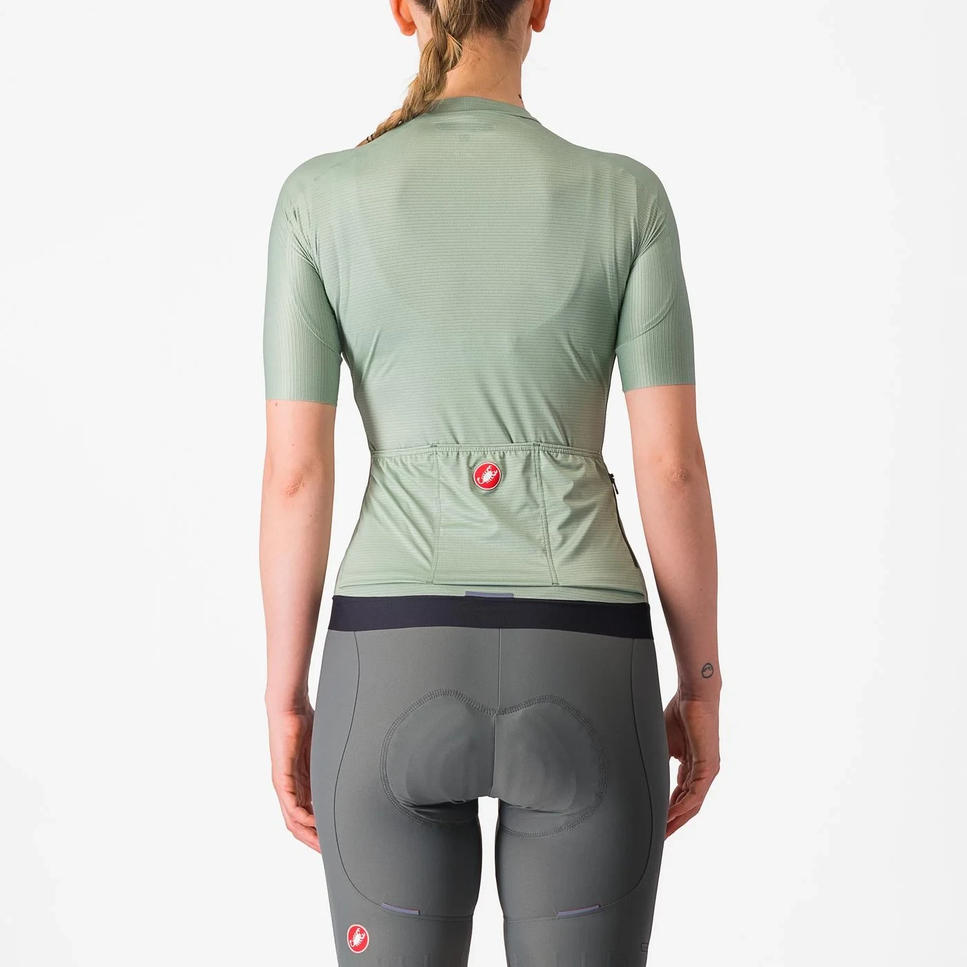 3. Tricou cu maneca scurta Castelli Espresso W, de dama, Vernil, M M, Vernil
