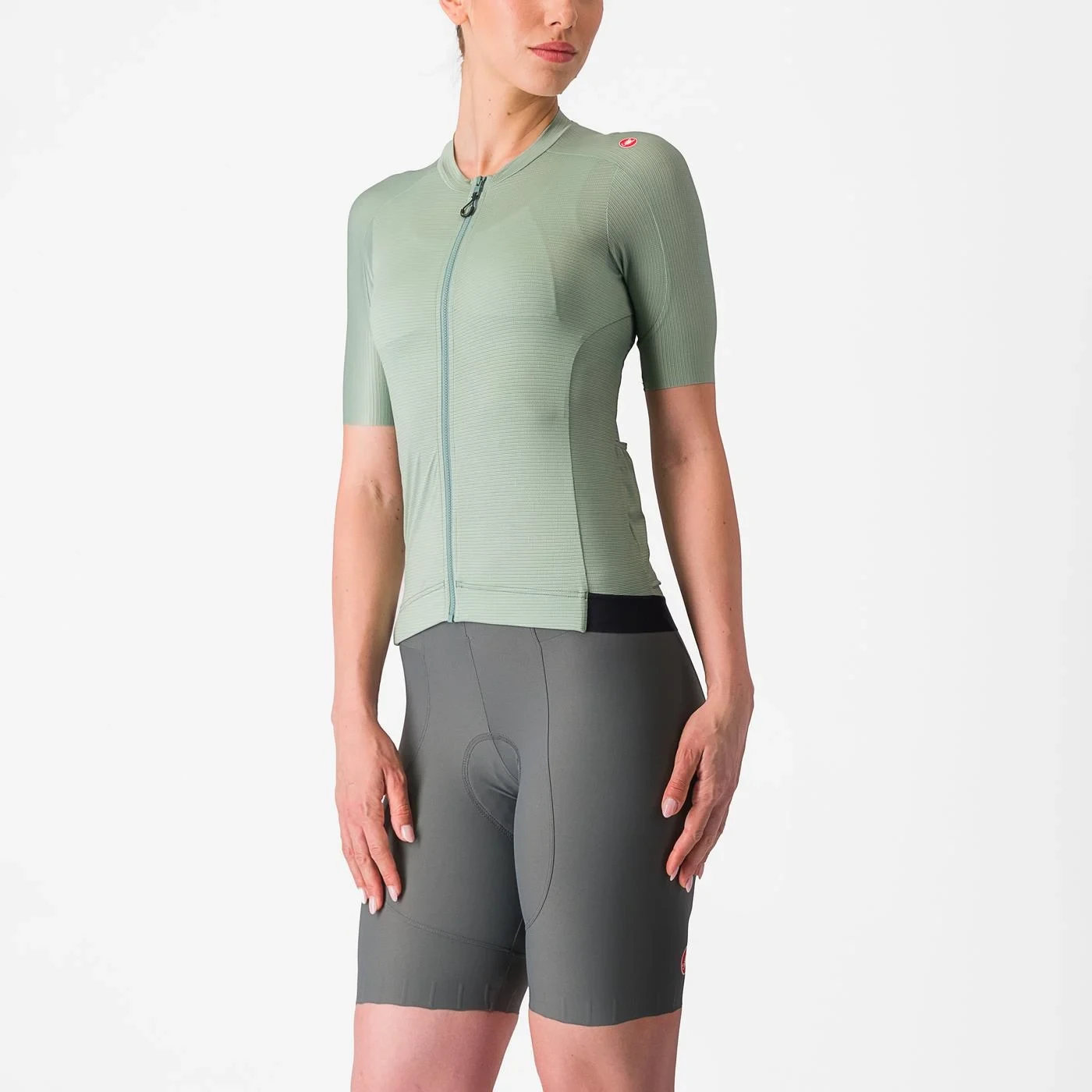 2. Tricou cu maneca scurta Castelli Espresso W, de dama, Vernil, M M, Vernil