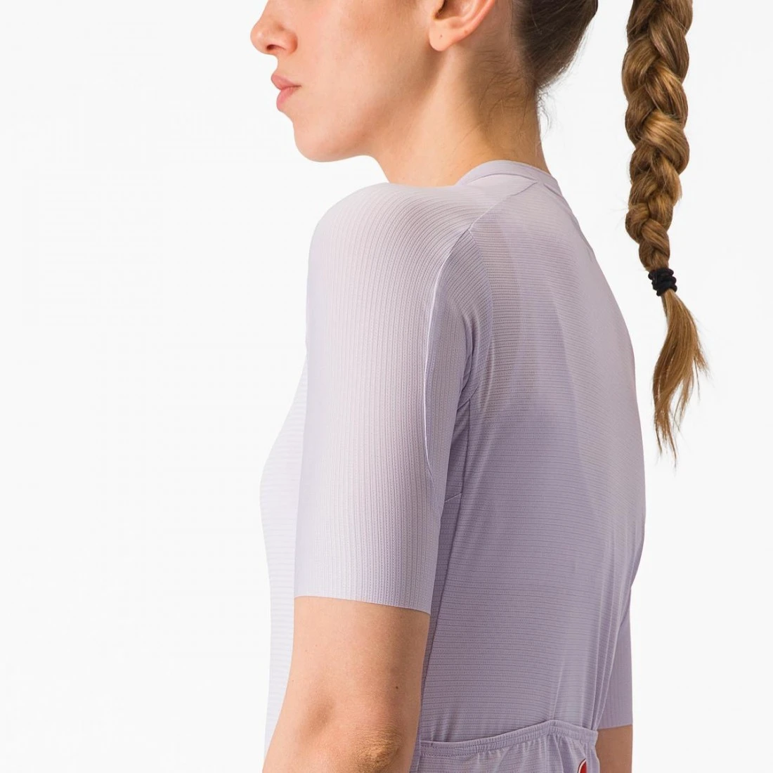 6. Tricou cu maneca scurta Castelli Espresso W, pentru femei, violet pastel mov nocturn inchis, M Violet Pastel/Mov Nocturn Inchis, M
