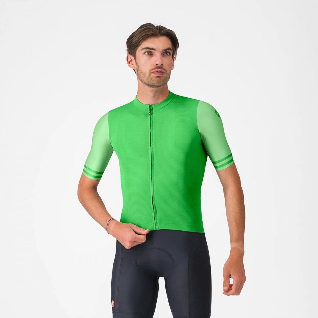 Tricou cu maneca scurta Castelli Prologo Lite 2, pentru barbati, verde L L, Verde - 185311