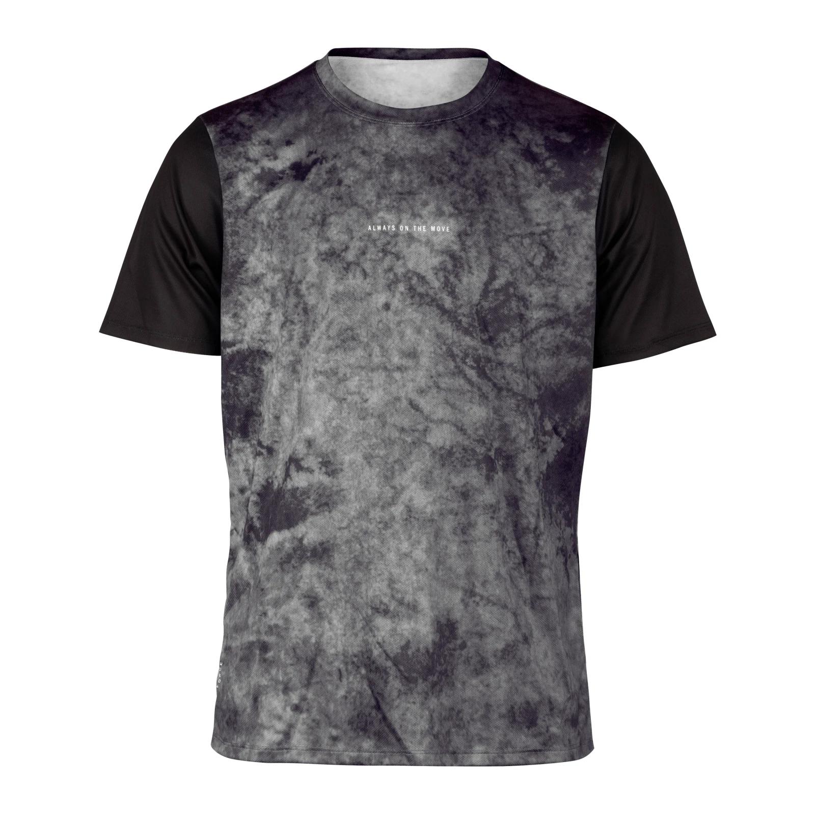 1. Tricou cu maneca scurta Force Move, Negru, L Negru, L