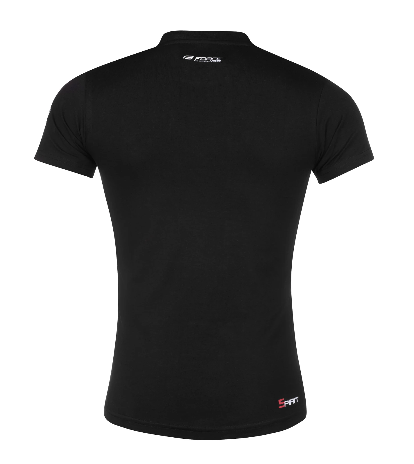 2. Tricou cu maneca scurta Force Spirit negru XXL XXL