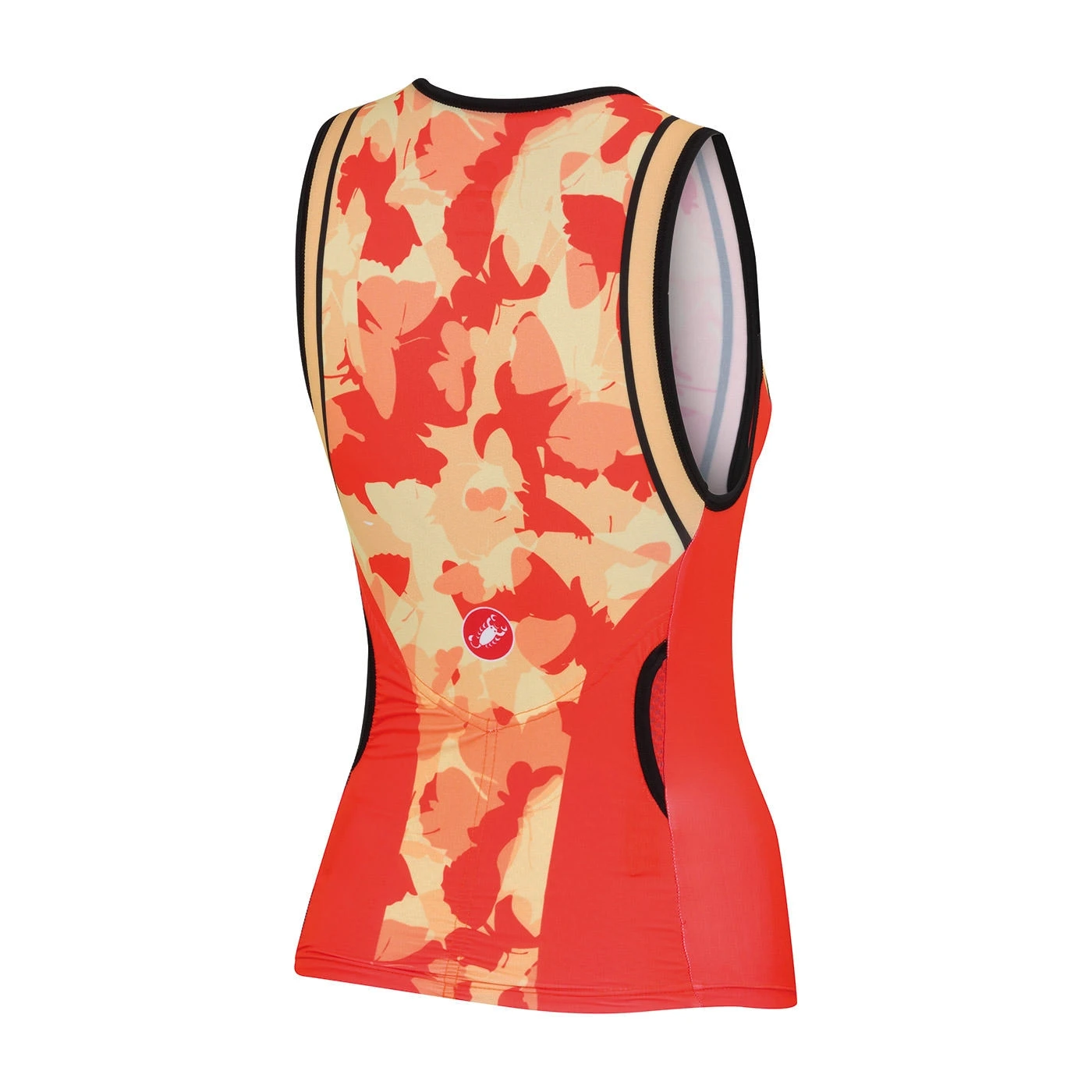 2. Tricou Dama Pt Triatlon, Castelli Core W Tri Singlet, Portocaliu, XS XS, Portocaliu