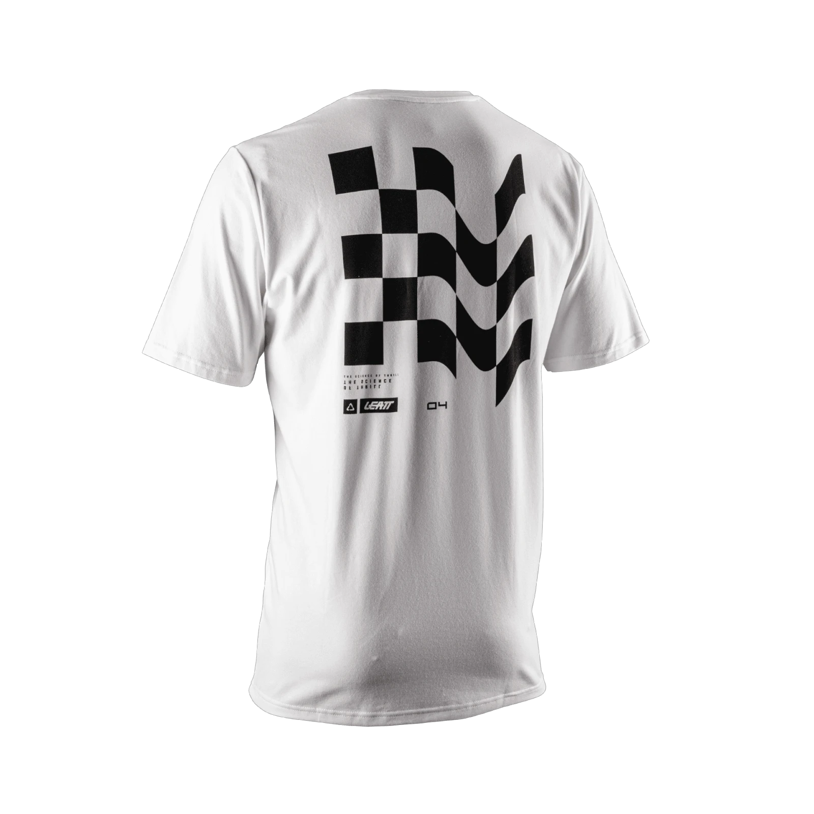 2. Tricou Leatt Core White S Alb/Negru, S
