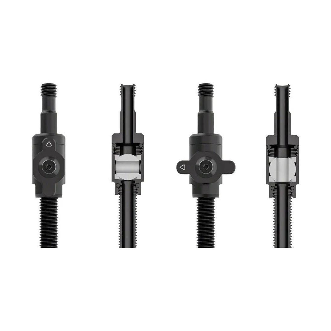 2. Valve tubeless Muc-Off Tubeless Valves Big Bore Lite (Small) Black Negru