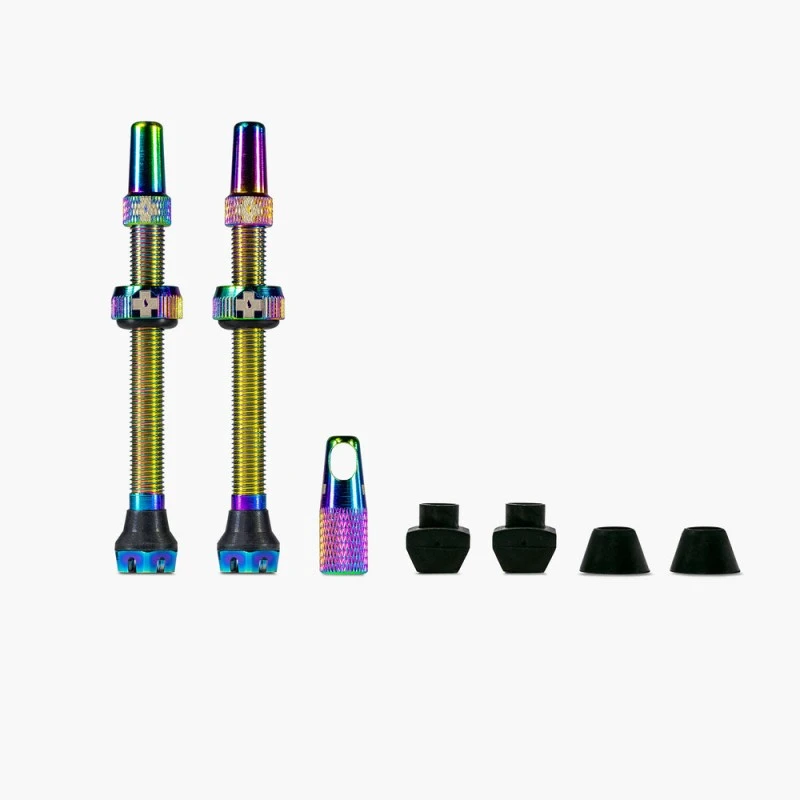 Valve tubeless Muc-Off Tubeless Valves V2, 60mm, Iridiscent 60mm, Iridiscent - 128722