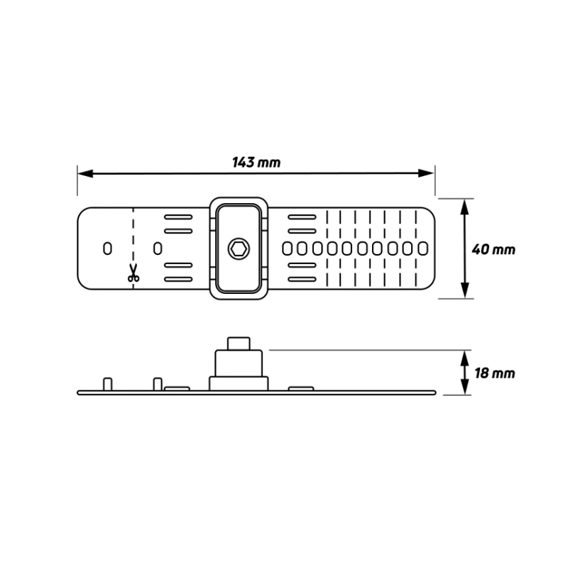 8. Prindere suport bidon ZEFAL Gizmo Universal