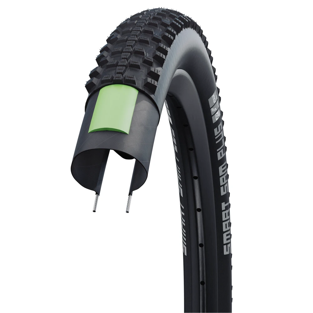 2. Cauciuc SCHWALBE Smart Sam Plus Perf, DD - 29x2.35 (60-622) HS624 B/B-SK+RT, Addix - Sarma
