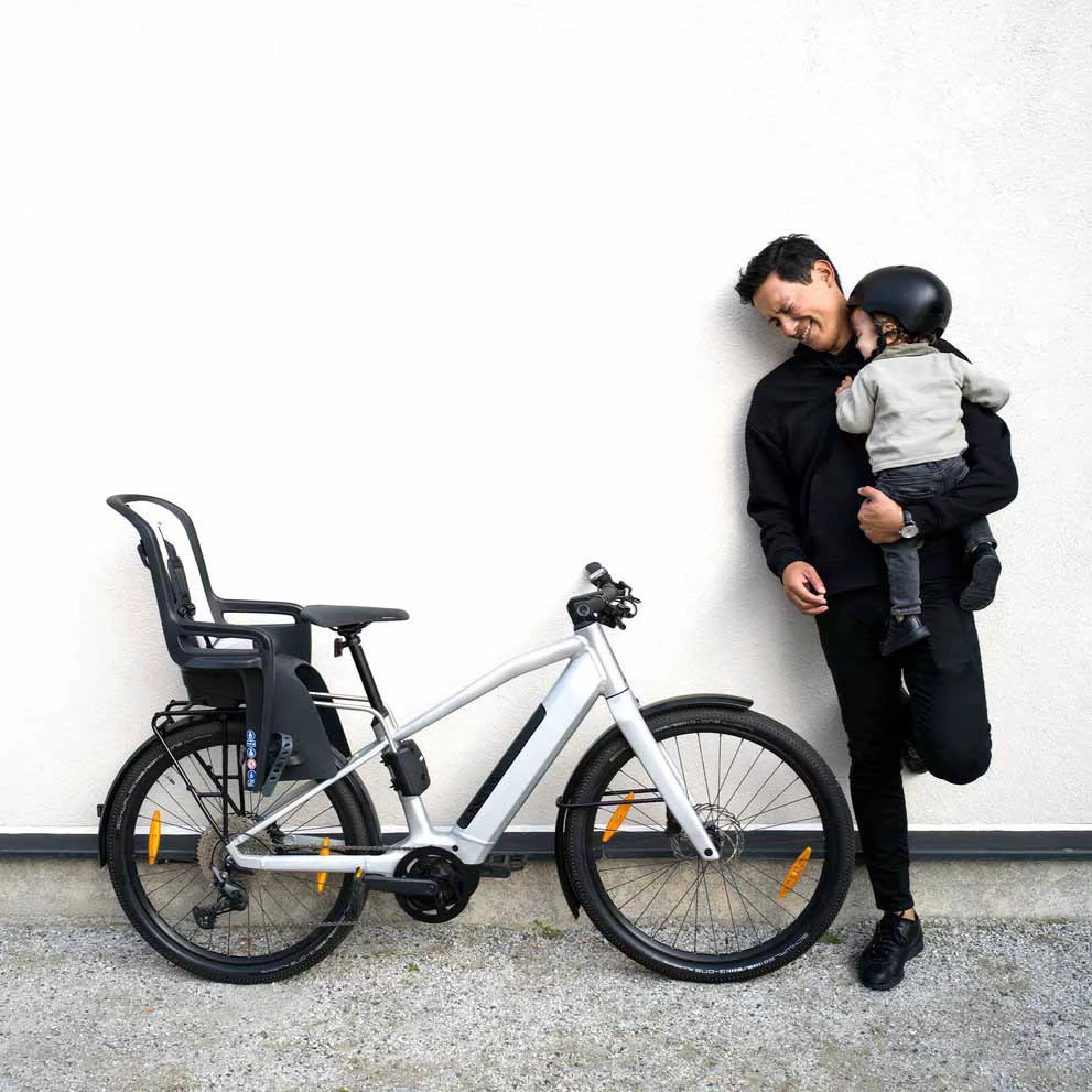4. Scaun bicicleta copii THULE RideAlong 2 cu montare pe spate - Dark Gray