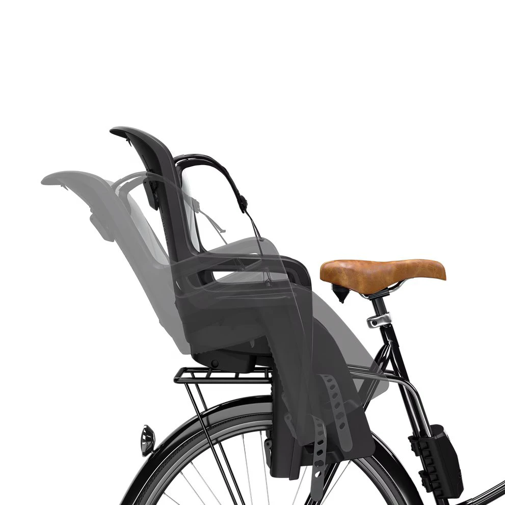 3. Scaun bicicleta copii THULE RideAlong 2 cu montare pe spate - Dark Gray