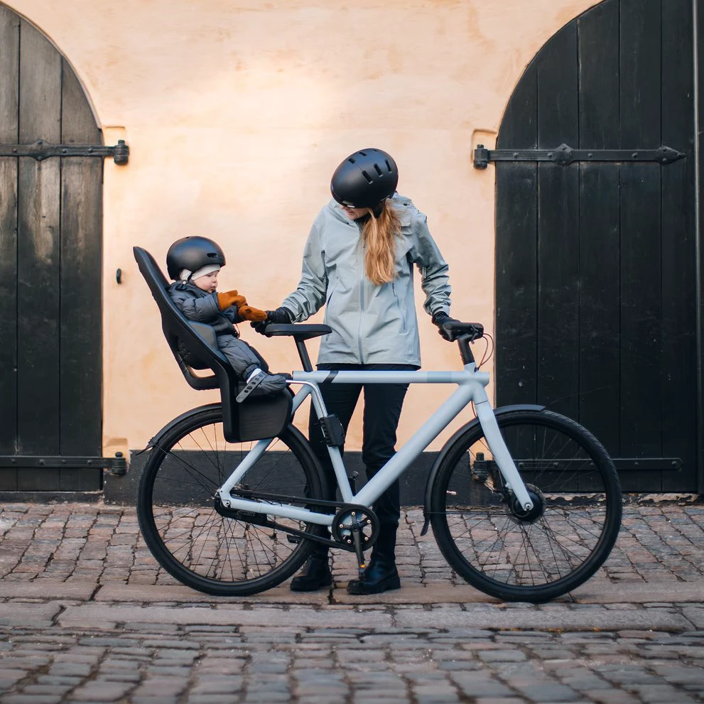 3. Scaun bicicleta copii THULE Yepp 2 Maxi cu montare pe spate - Fennel