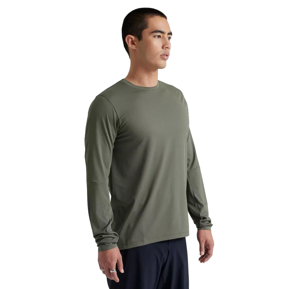 4. Tricou Ciclism SPECIALIZED Men's Gravity Training (L/S) - Oak Green L