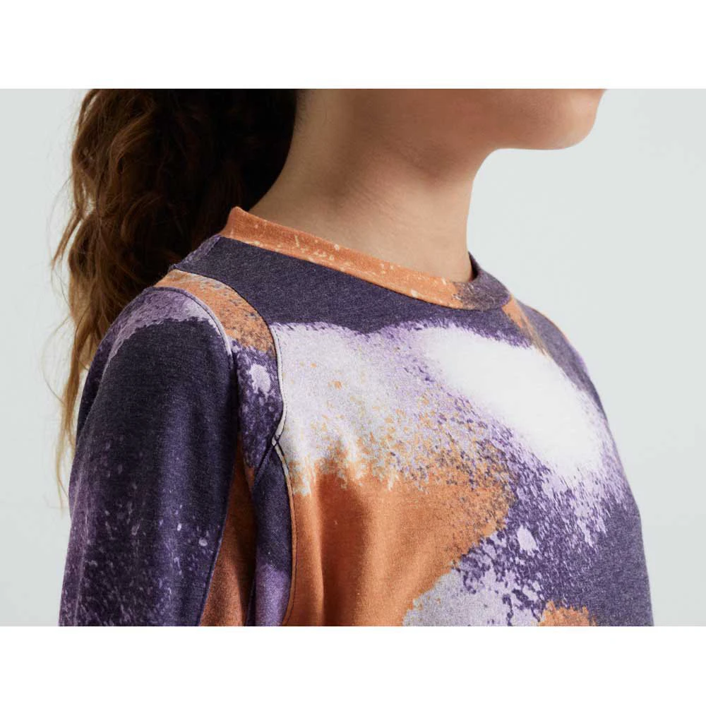 4. Tricou Ciclism Copii SPECIALIZED Youth Trail (L/S) - Dusk Spindrift M