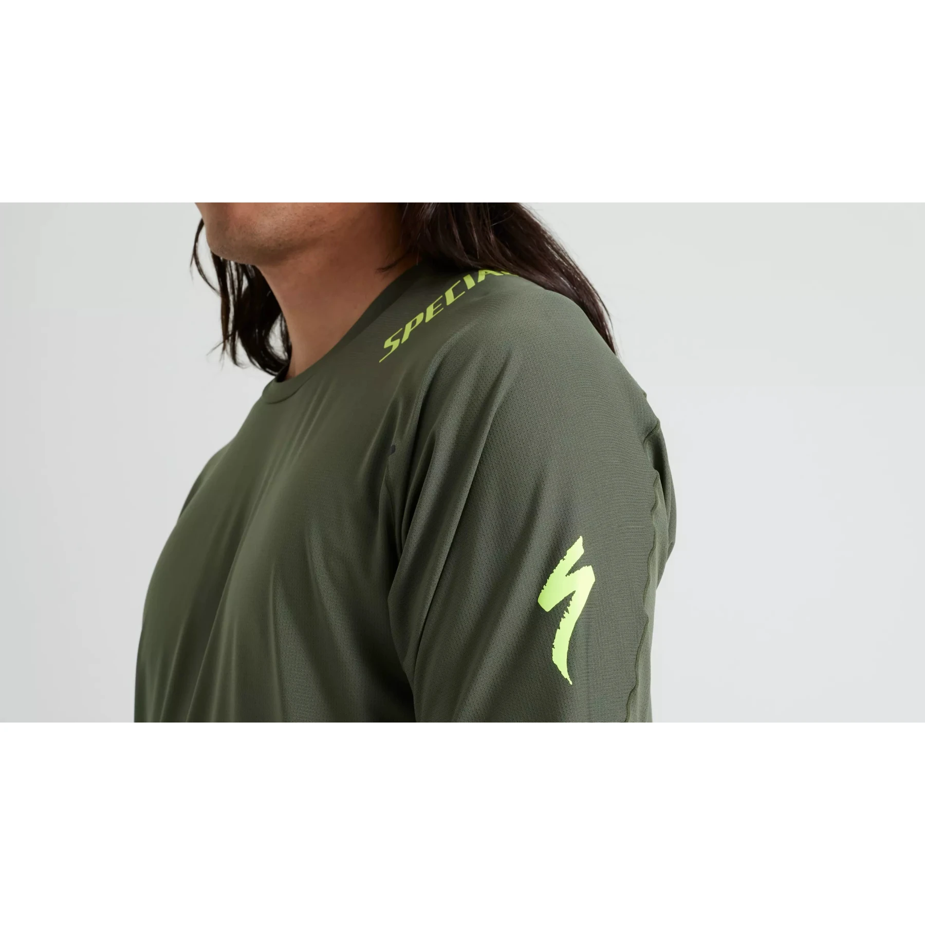2. Tricou Ciclism SPECIALIZED Men's Trail Air (S/S) - Oak Green S