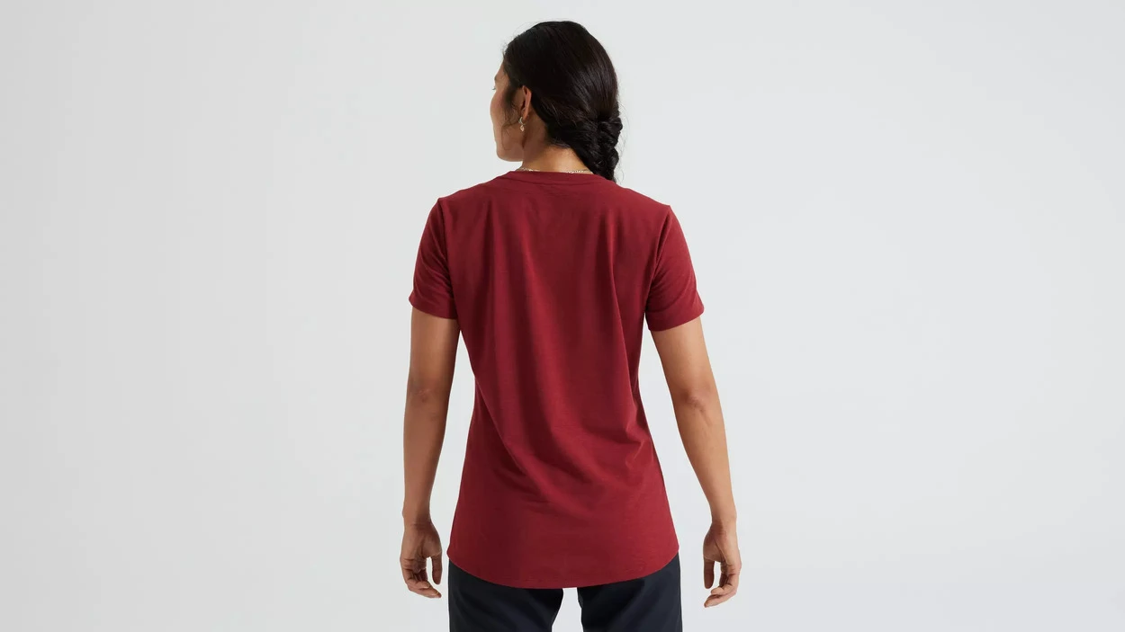 3. Tricou Ciclism SPECIALIZED Women's Trail (S/S) - Garnet Red S