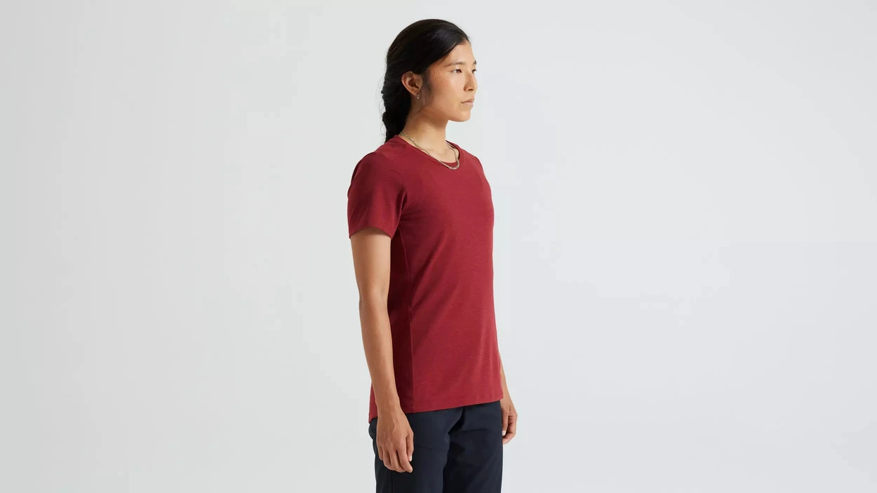 2. Tricou Ciclism SPECIALIZED Women's Trail (S/S) - Garnet Red S